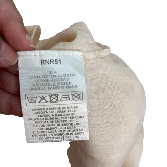 Naf Naf Pink Crochet Floral Maxi Dress - Picture 6 of 6